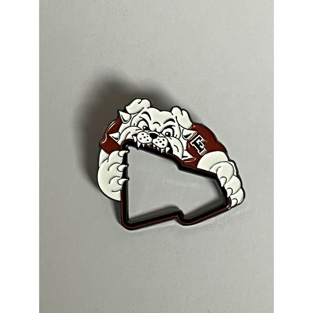 Fresno State Bulldogs New Era Frame Fitted Hats Pins College Football New Era